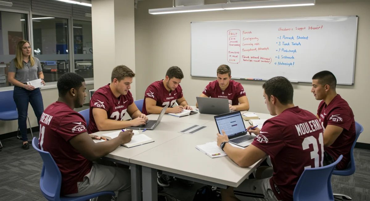 Academic Support in College Football: Student-Athlete Success 2025