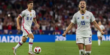 US football players demonstrating mental strength under pressure