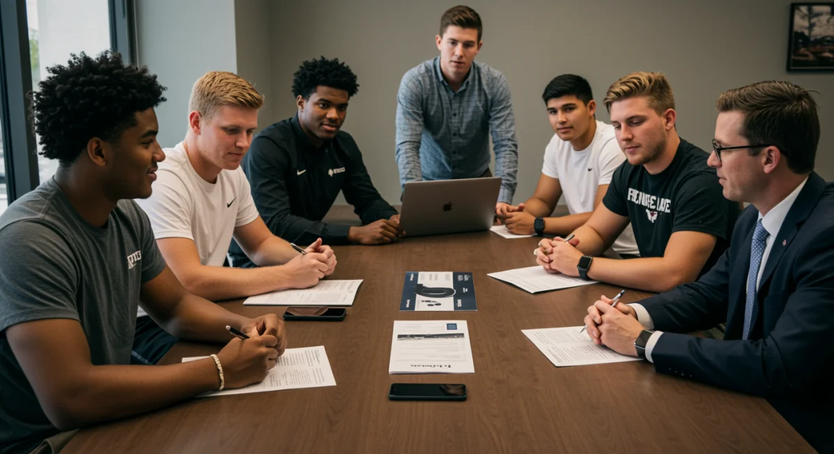College football recruits seeking financial and legal NIL advice