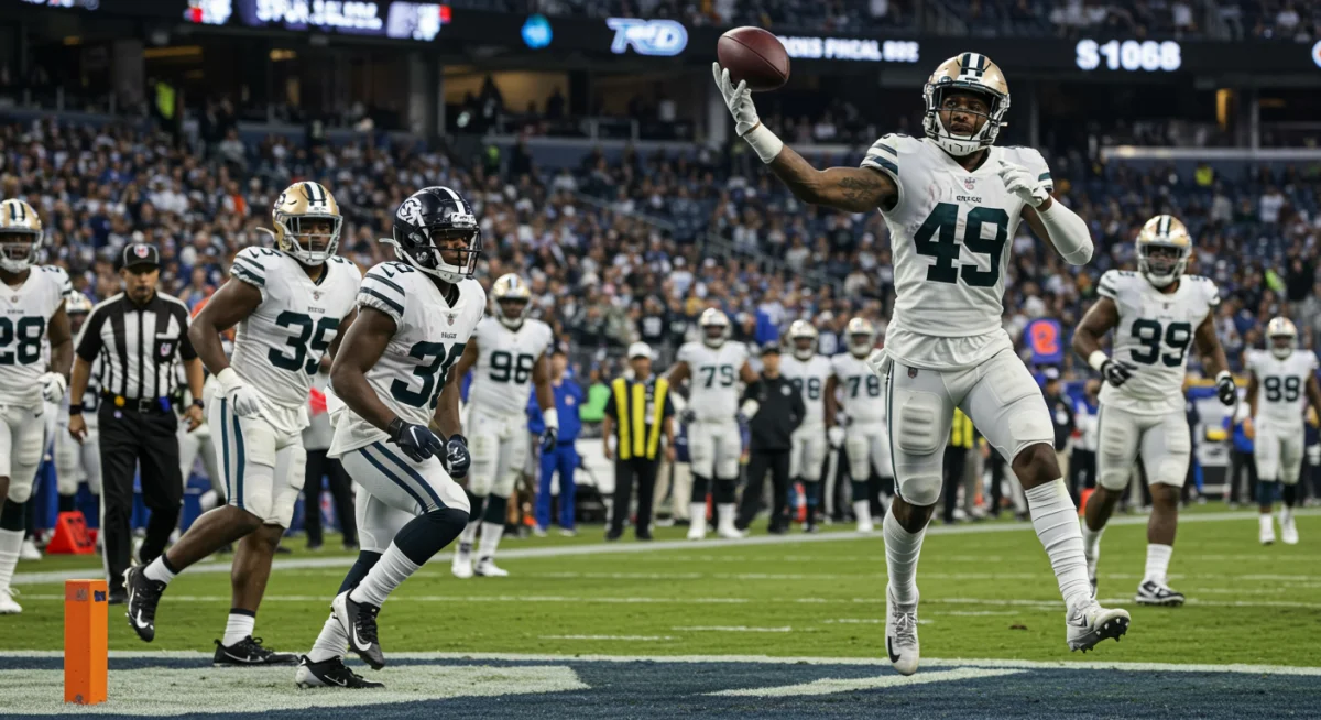 Dynamic Wide Receiver Catch - High Potential Fantasy Player